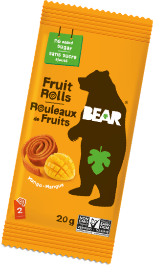 Bear Mango Fruit Rolls