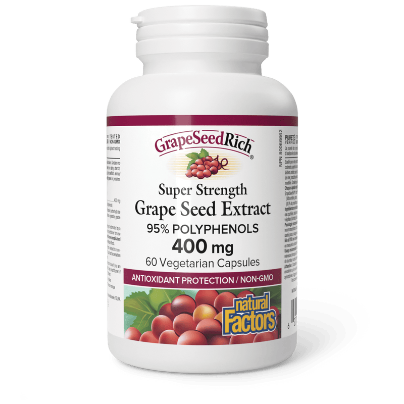 Super Strength Grape Seed Extract - 400mg