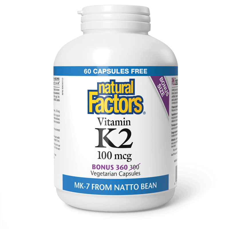 Vitamin K2 100mcg Bonus