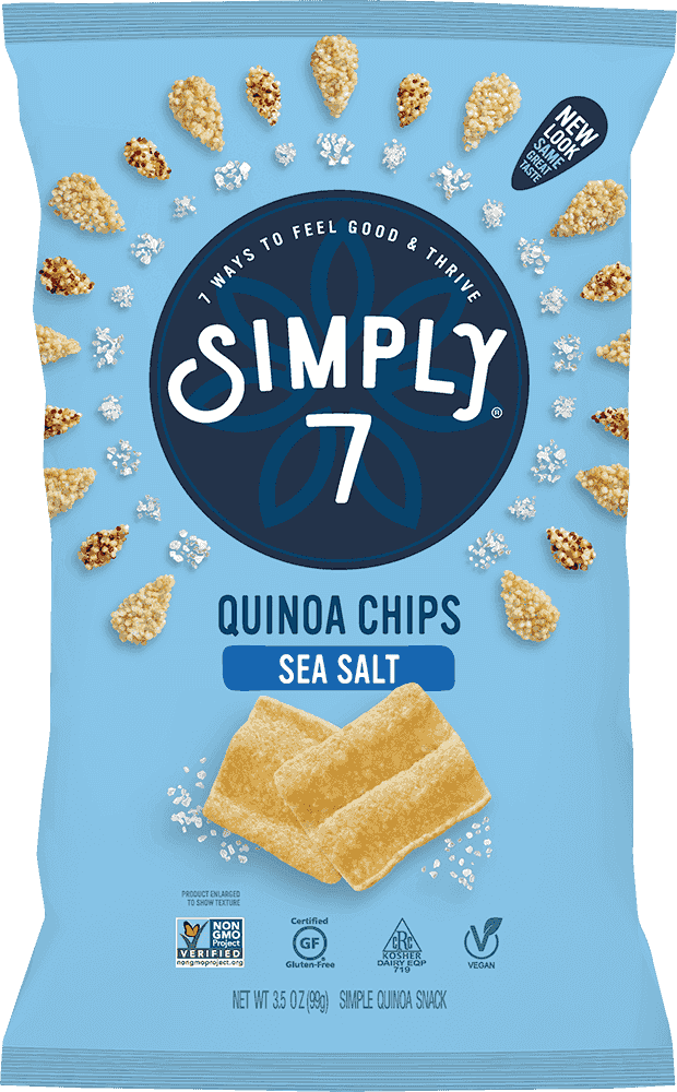 Gluten Free Sea Salt Quinoa Chips