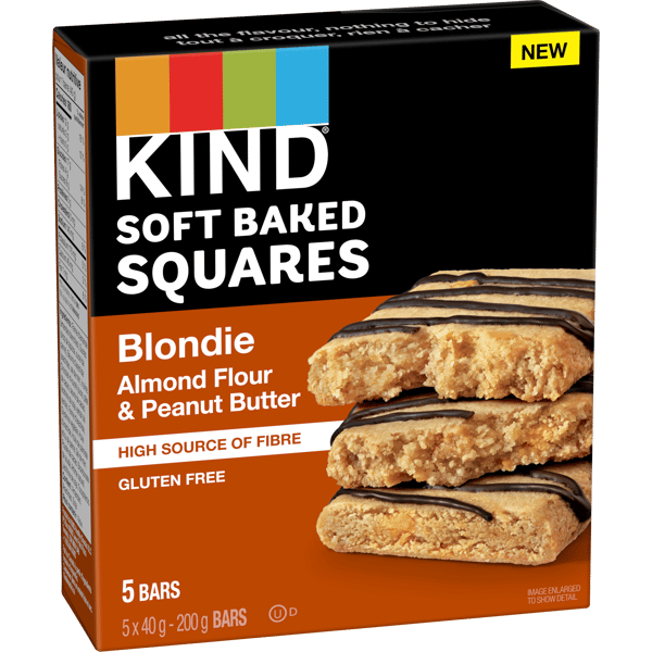 Almond Flour & P/B Blondie Soft Baked Squares