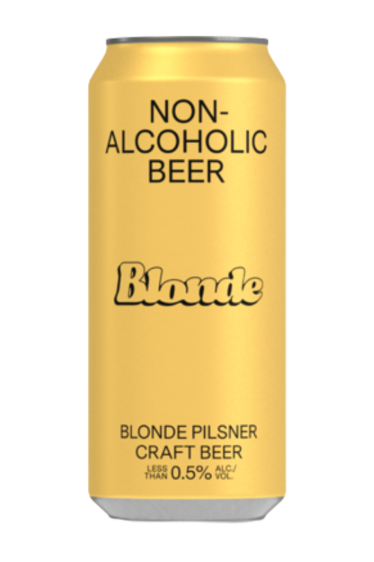 Biere Sans Alcohol Blonde Pilsner Non-Alcoholic Beer