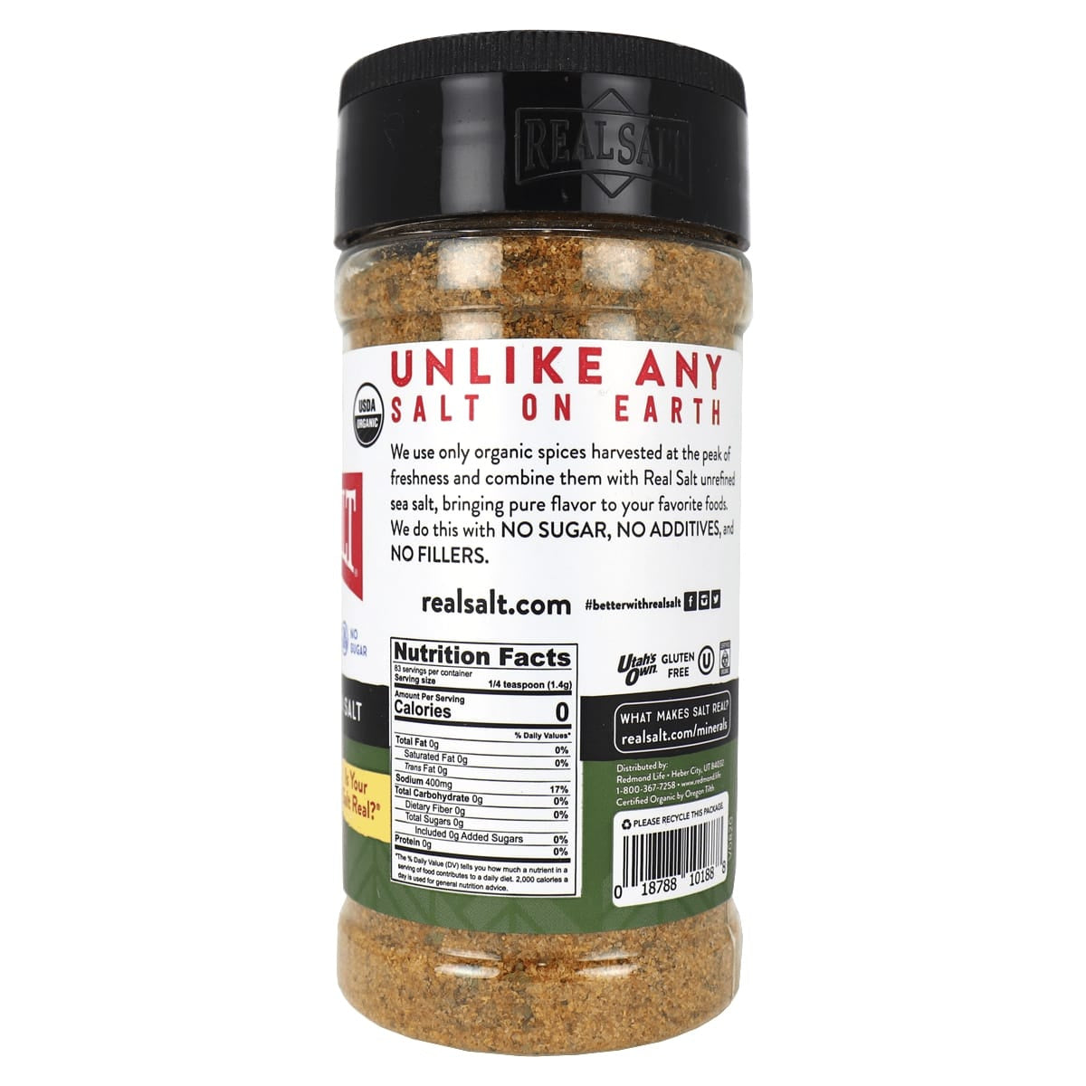 Organic Season Salt Shaker