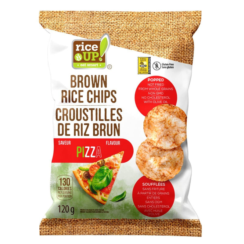 Pizza Brown Rice Chips