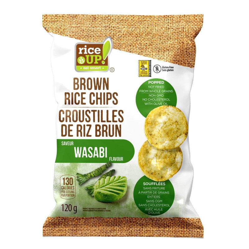 Wasabi Brown Rice Chips