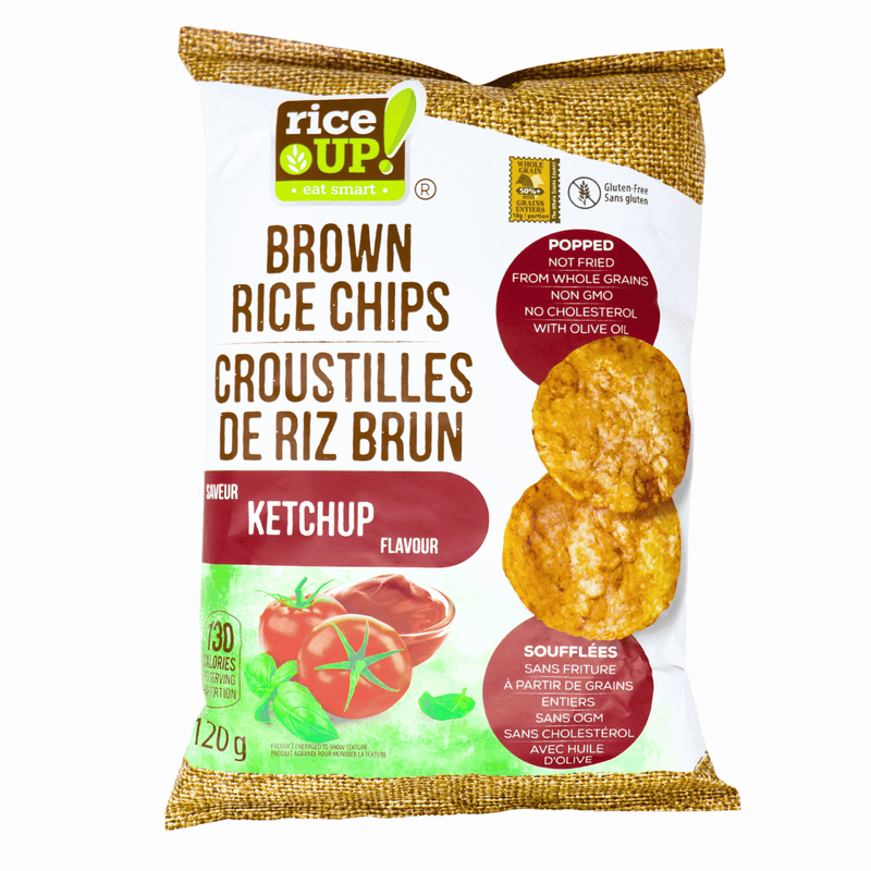 Ketchup Brown Rice Chips