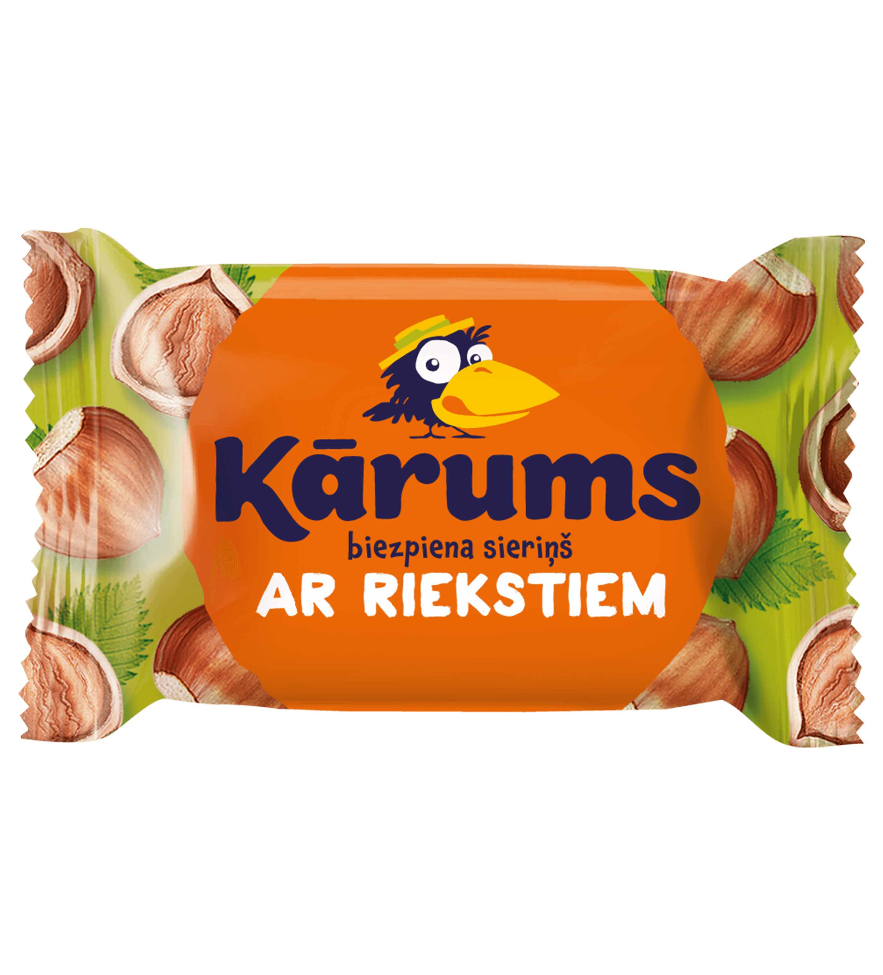 Nut Covered Sweet Cheese Snack