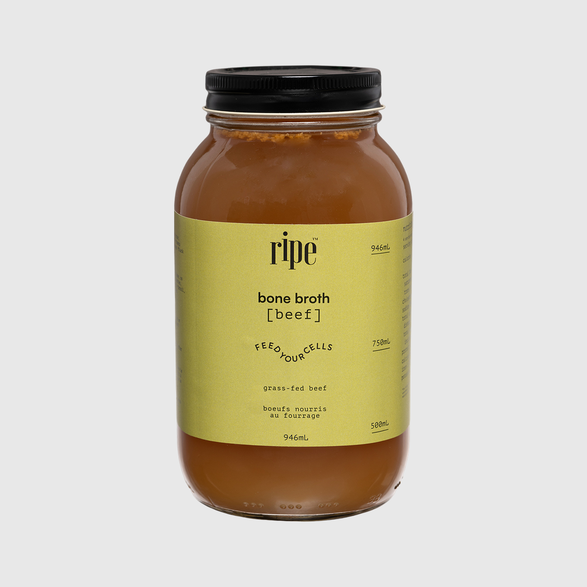 Ripe Grass-fed Beef Bone Broth