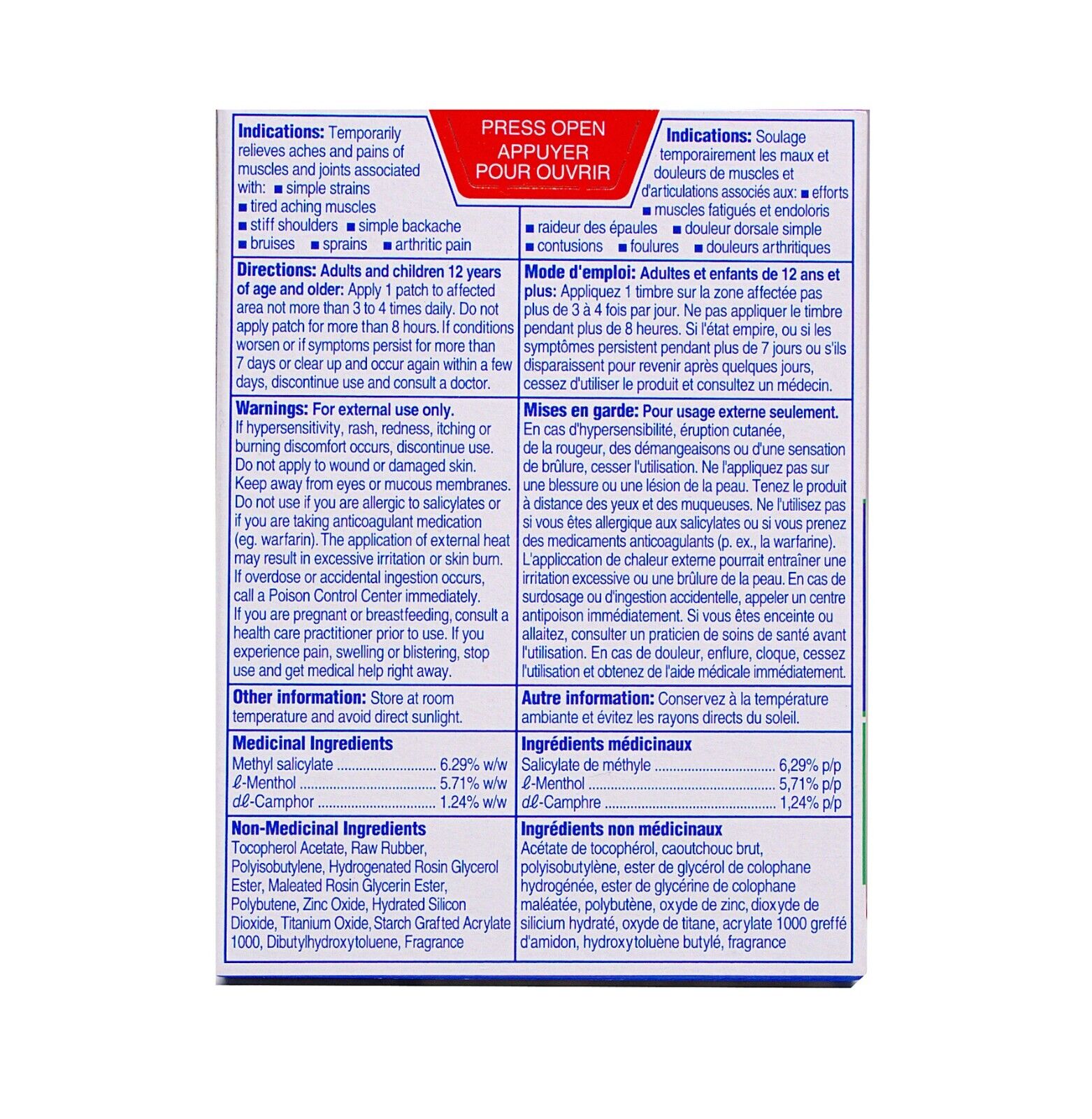 Salonpas Pain Relief Patch
