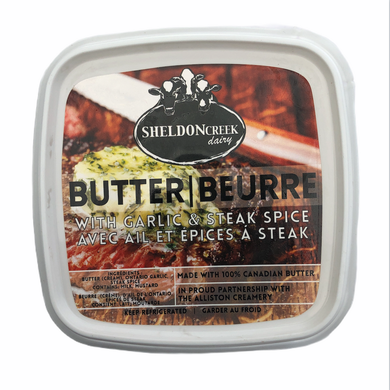 Butter with Garlic & Steak Spice