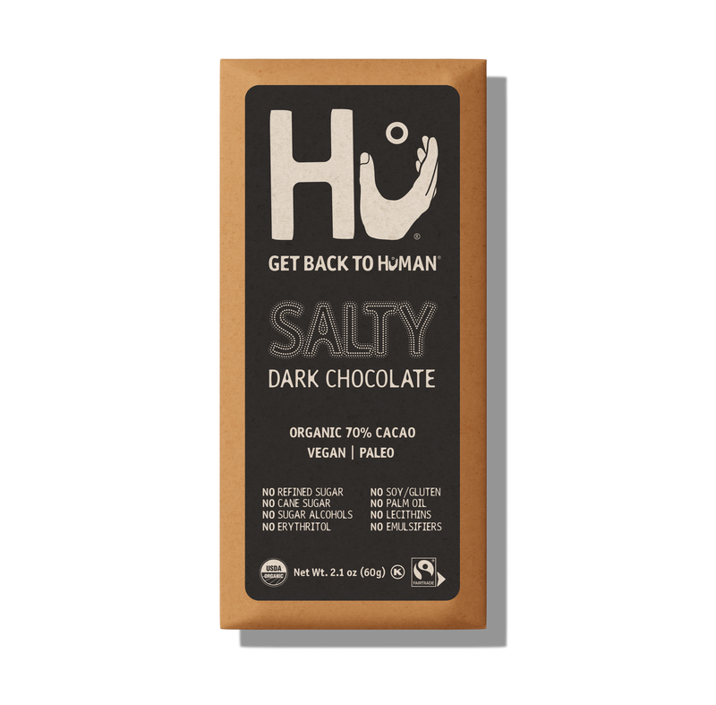 Organic Salty Dark Chocolate Bar