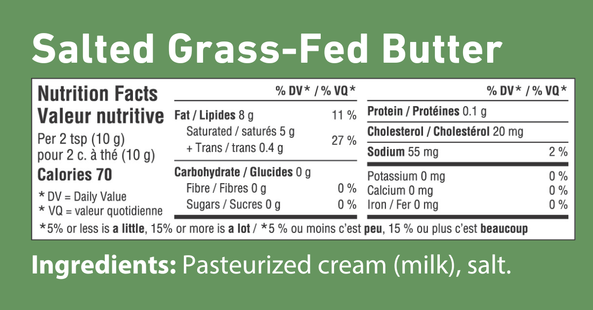 Savor Salted Grass-Fed Butter