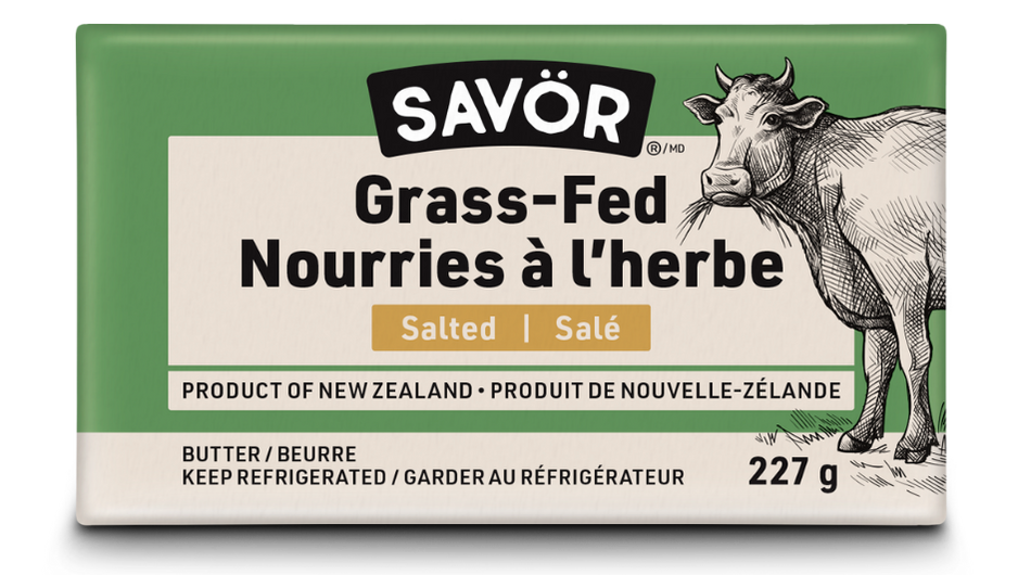 Savor Salted Grass-Fed Butter