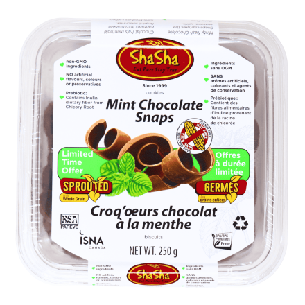 Shasha Mint Chocolate Snaps