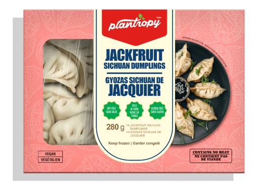 Jackfruit Sichuan Dumplings