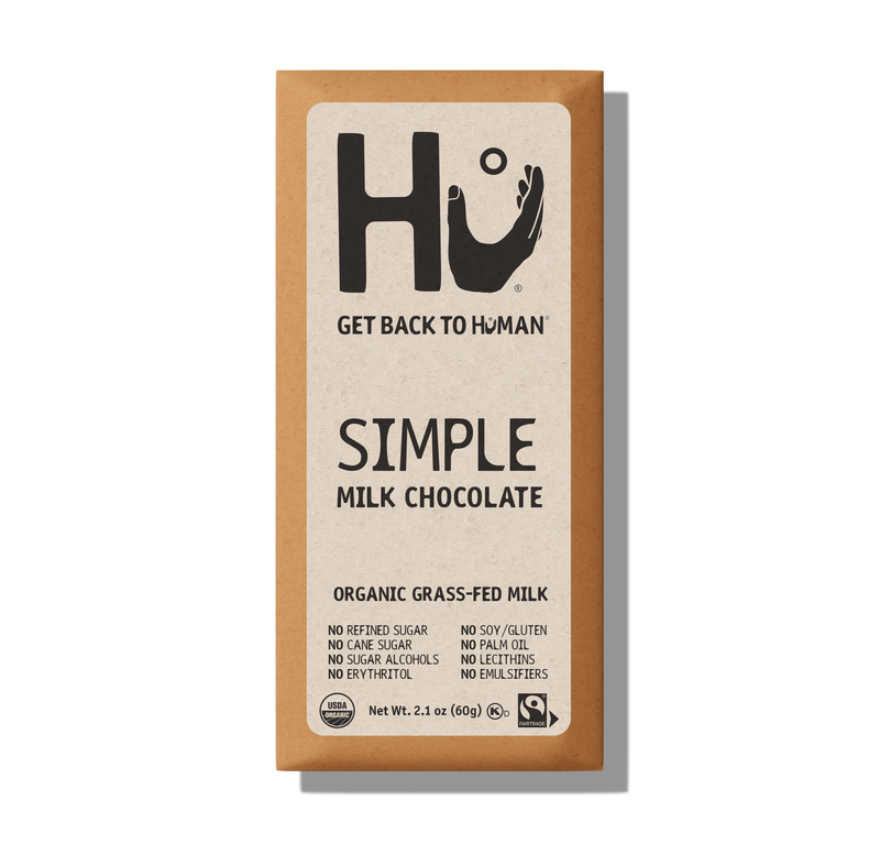 Organic Simple Milk Chocolate Bar
