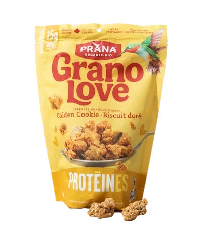 Prana Organic Golden Cookie Protein Granolove Cereal