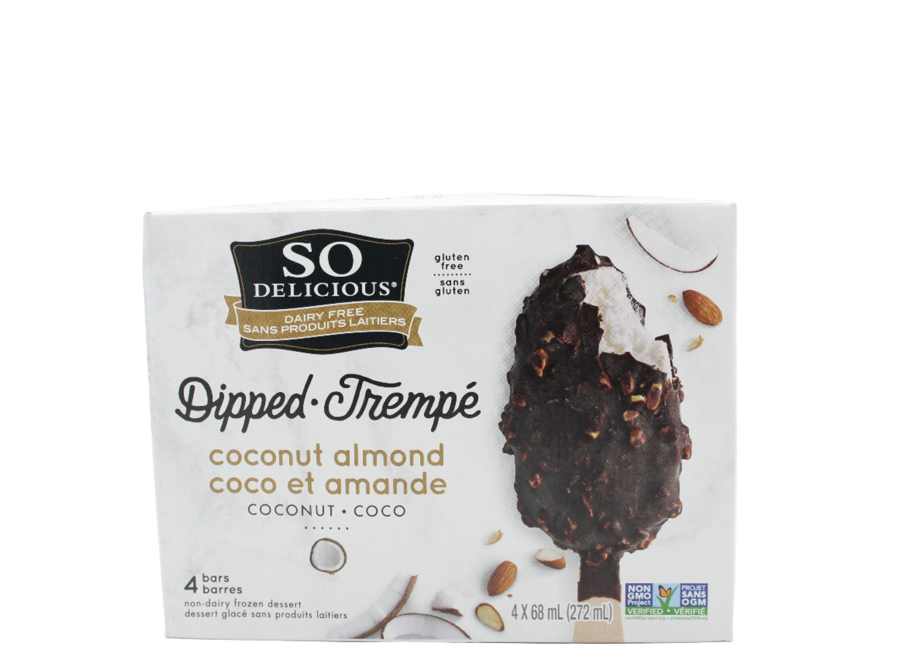 Dipped Coconut Almond Mini Bars
