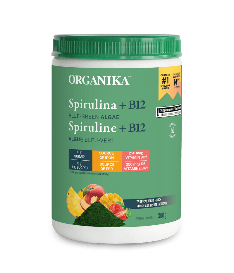 Tropical Fruit Punch Spirulina + B12