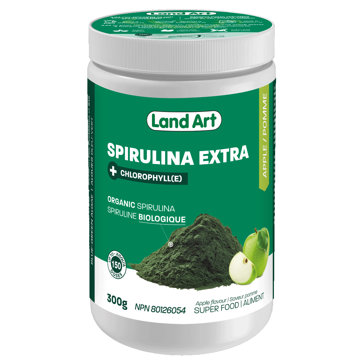 Apple Spirulina Extra + Chlorophyll(E)