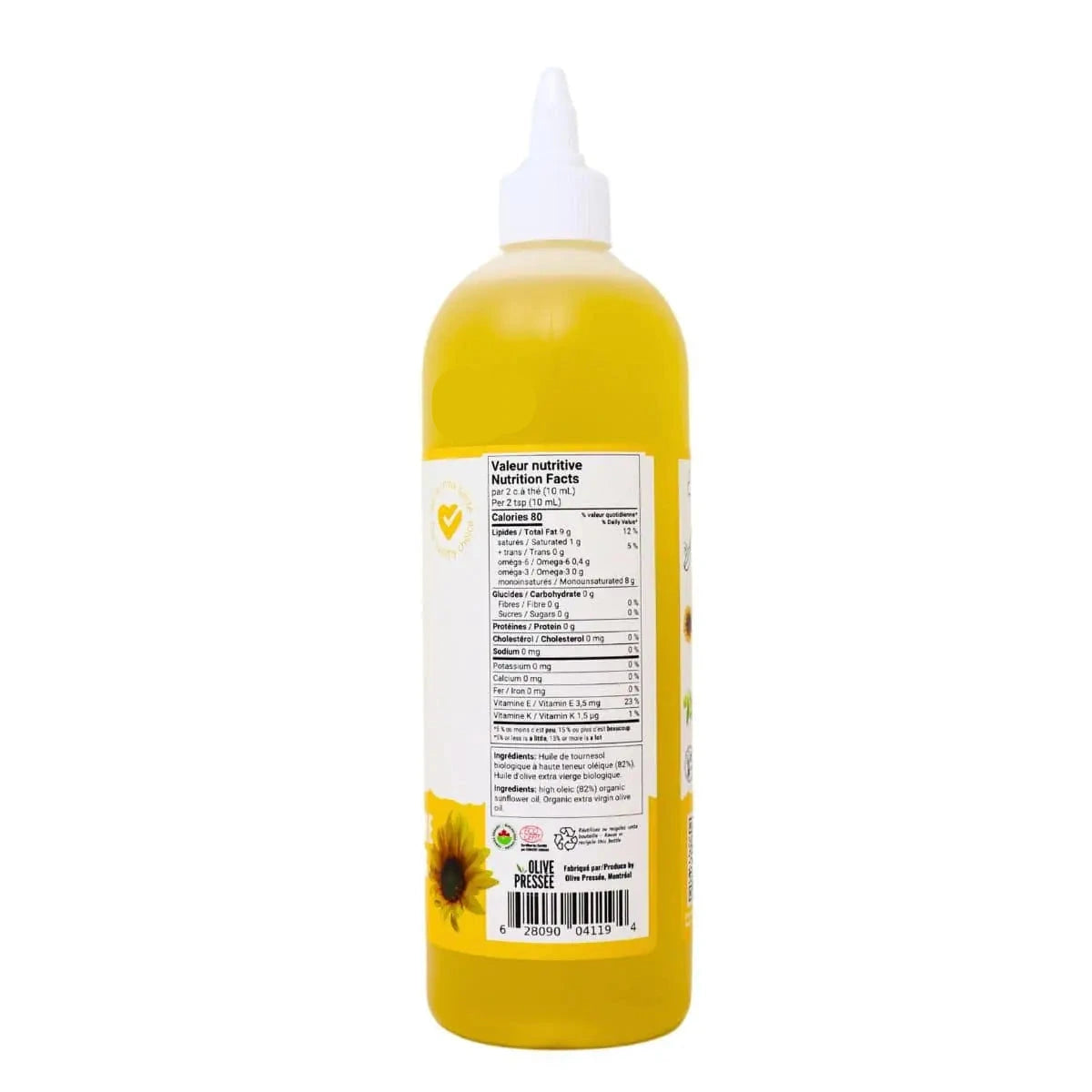 Organic Cooking & Frying Oil