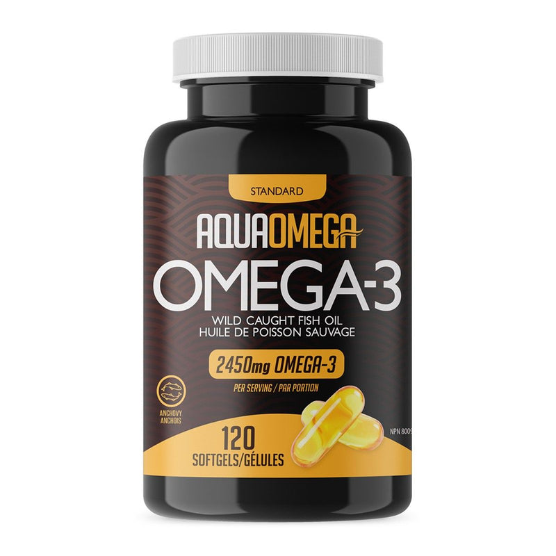 Standard Omega-3 Wild Caught Fish Oil Softegels