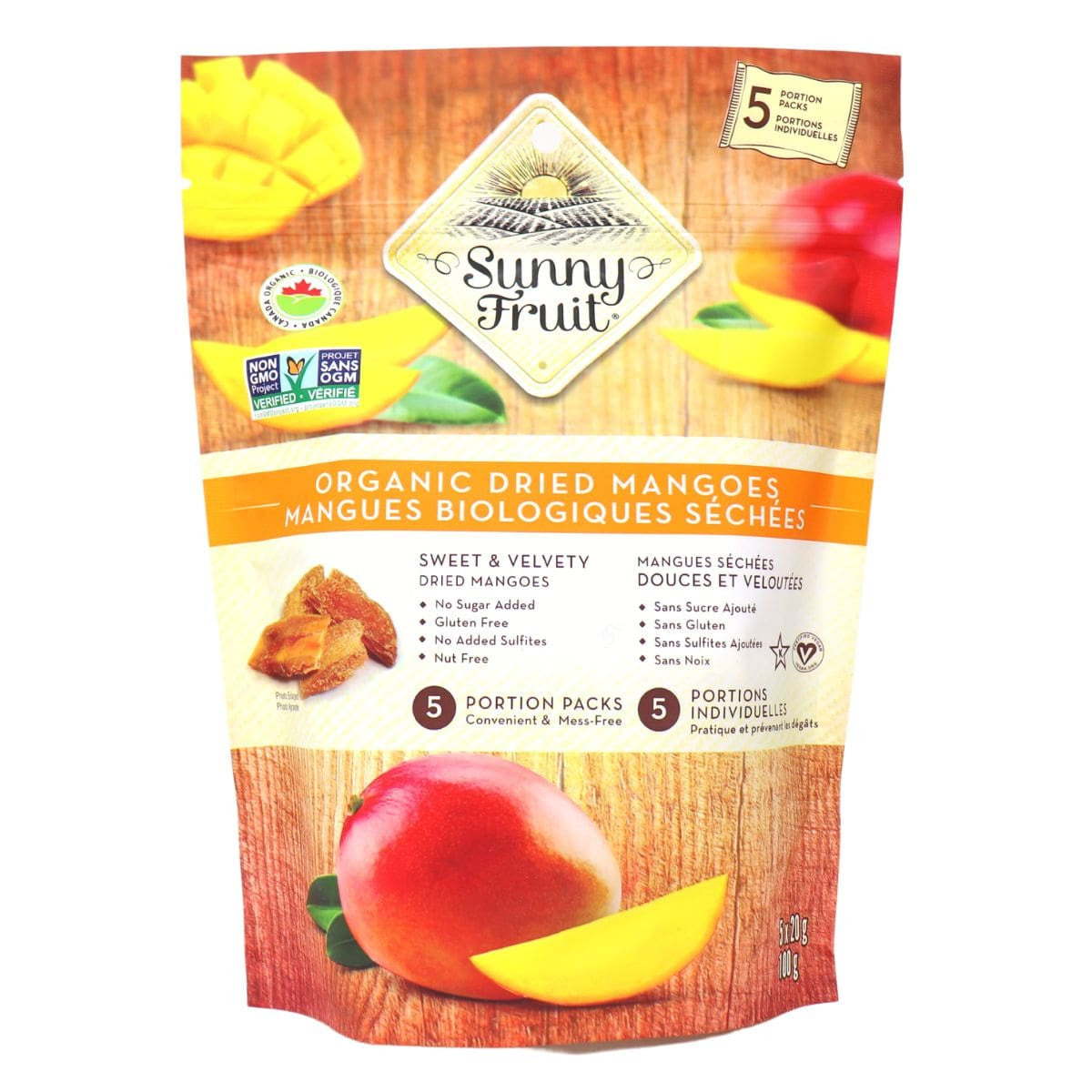 Oraganic Dried Mangoes