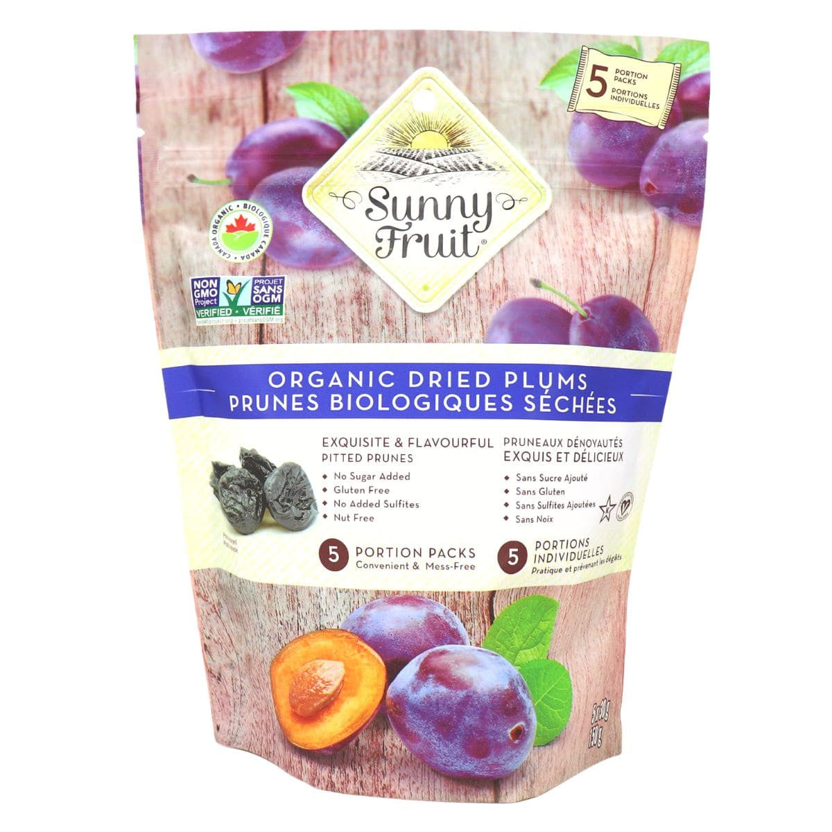 Organic Dried Plums