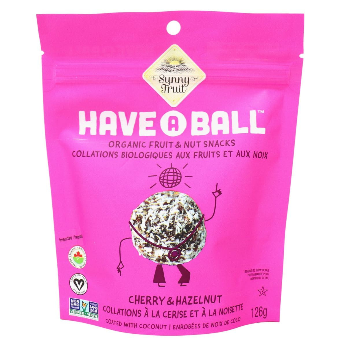 Organic Cherry and Hazelnut Have a Ball