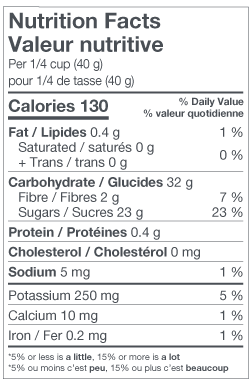 Patience Fruit & Co. Organic Whole Dried Cranberries, Sweetened with Apple Juice