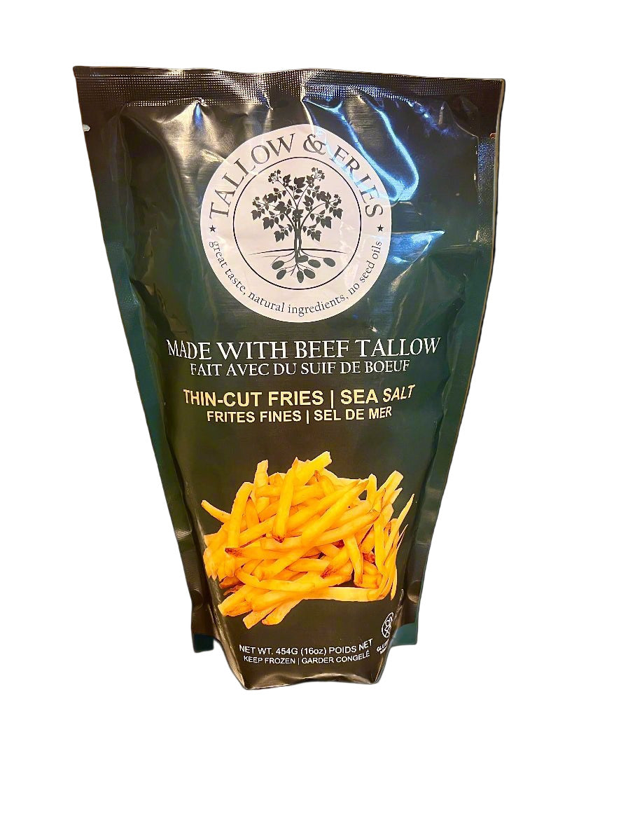 Sea Salt Thin-cut Fries With Beef Tallow