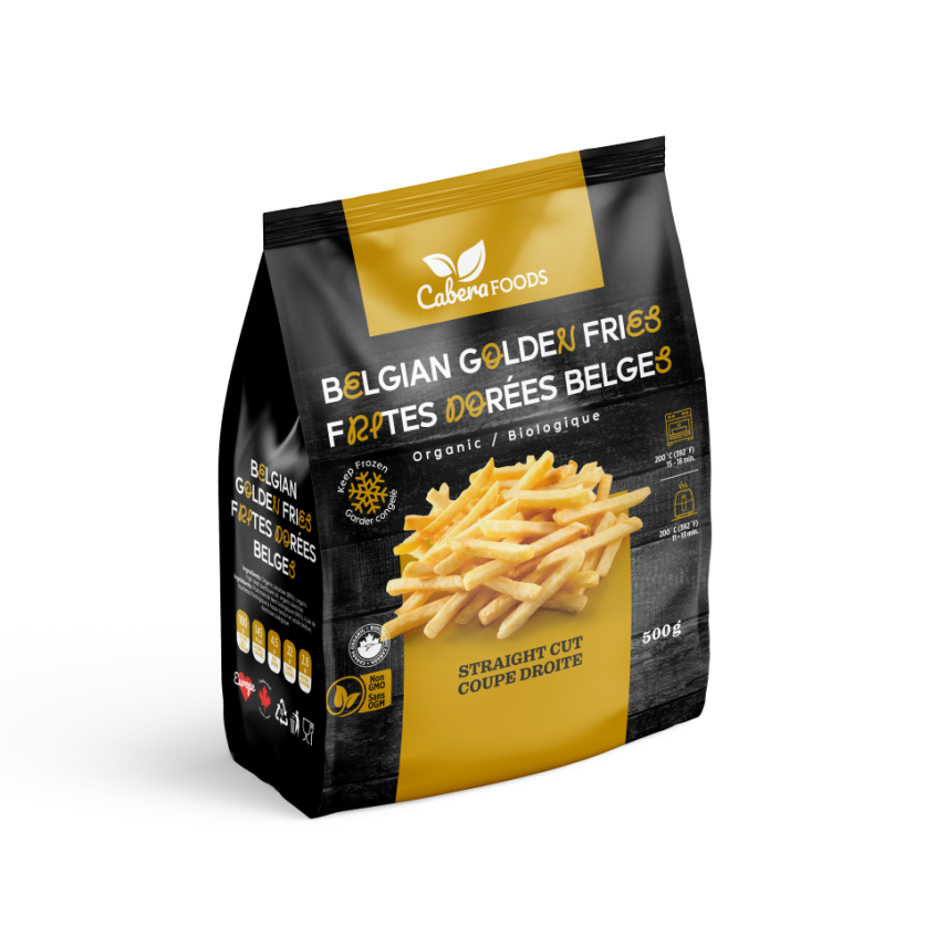 Organic Straight-cut Belgian Fries