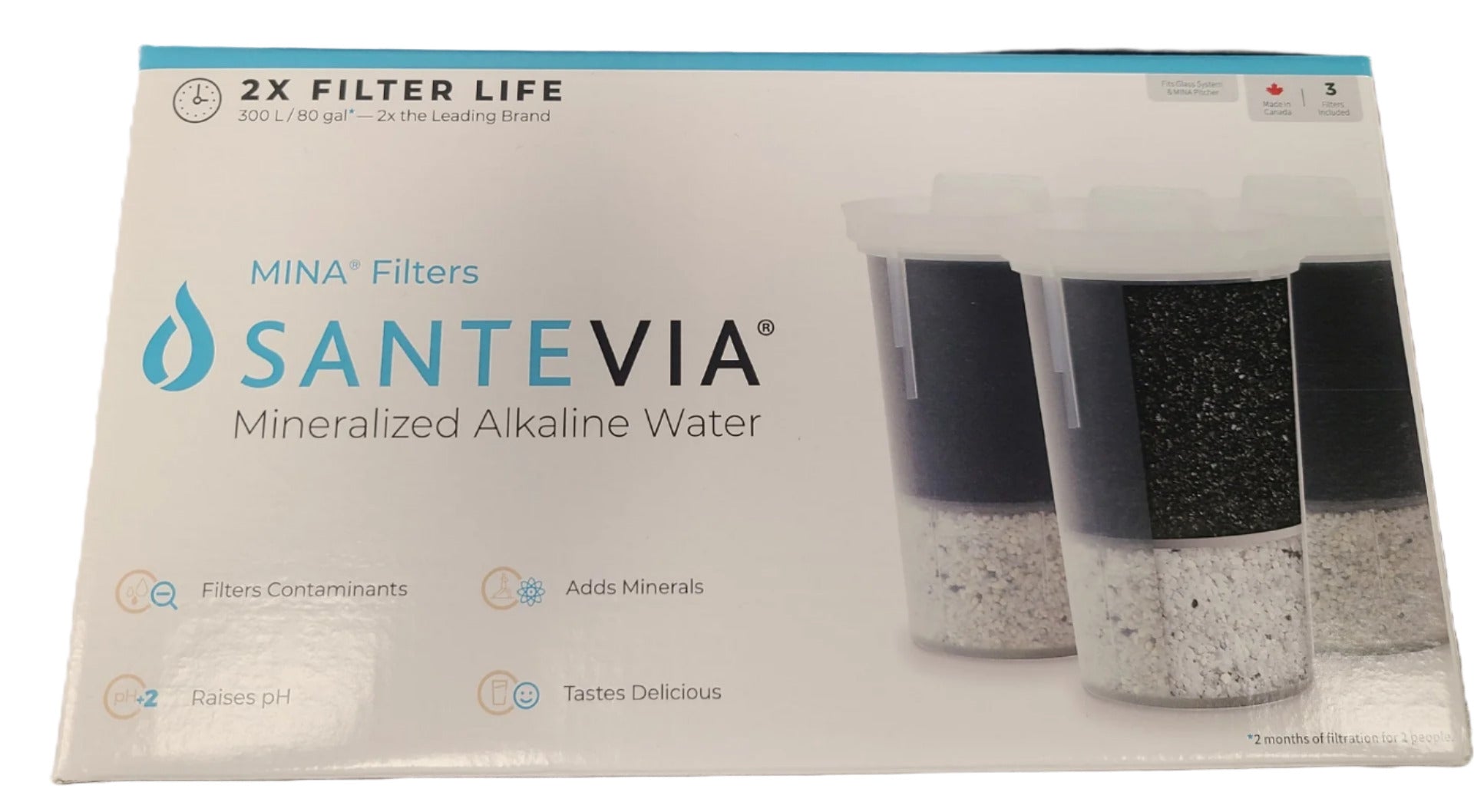 MINA Pitcher Filter 3-Pack