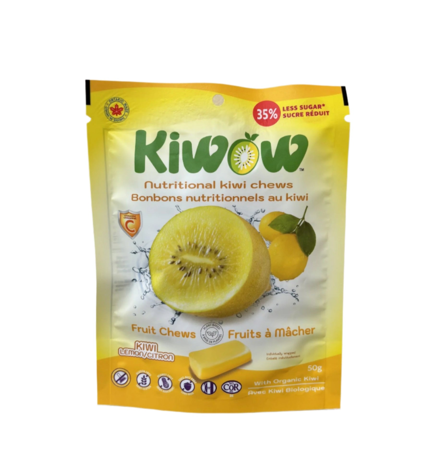 Kiwi Lemon Nutritional Kiwi Chews