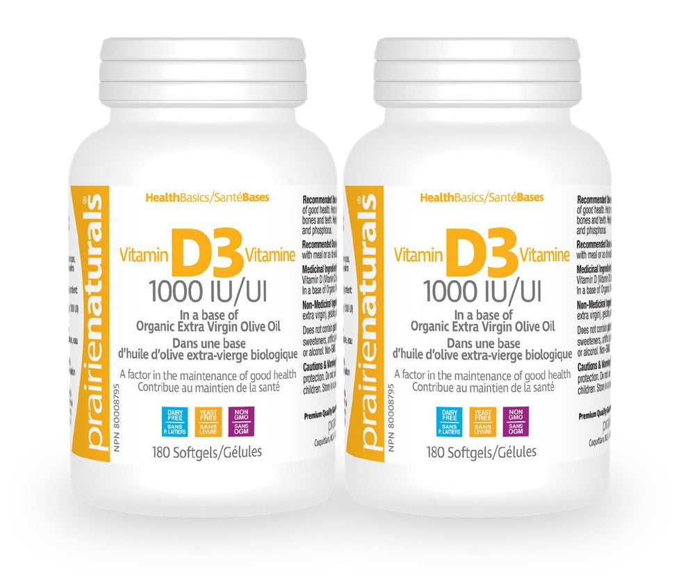 Vitamin D3 - 1000 IU Duo Pack