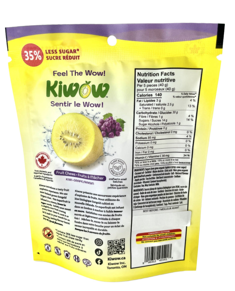 Kiwi Grape Nutritional Kiwi Chews