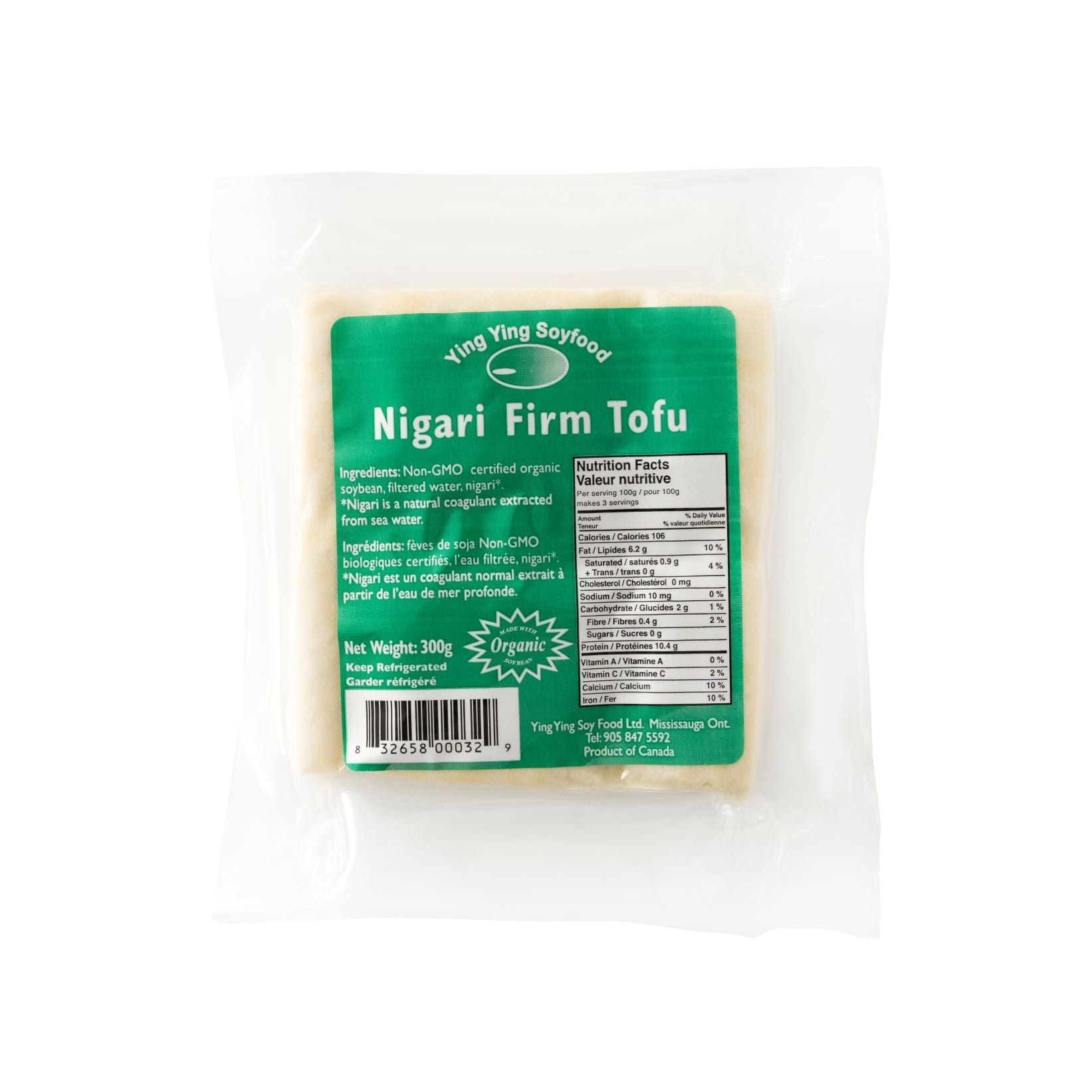 Ying Ying Nigari Firm Tofu