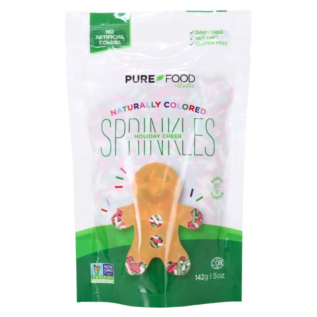 Holiday Cheer Naturally Colored Sprinkles