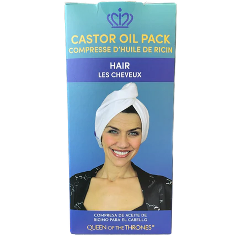 Hair Wrap Castor Oil Pack