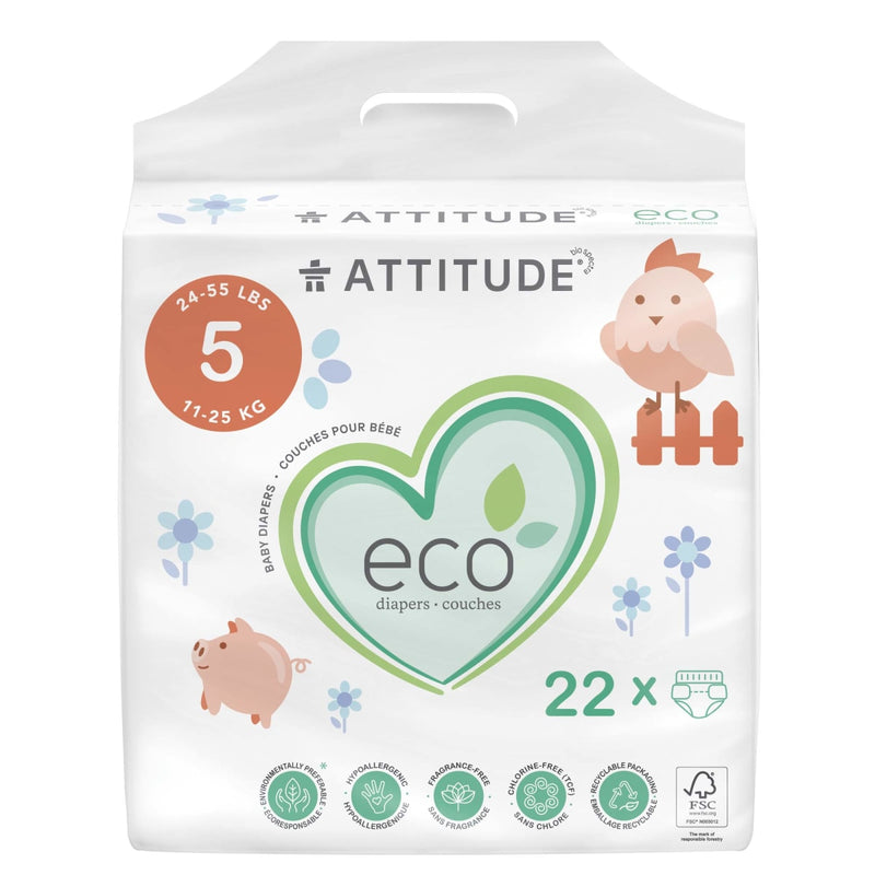 Junior Size 5 Eco Diapers 11-25kg