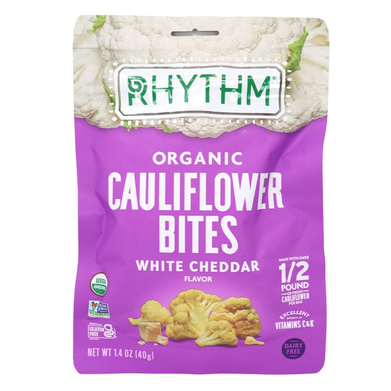 Organic White Cheddar Cauliflower Bites