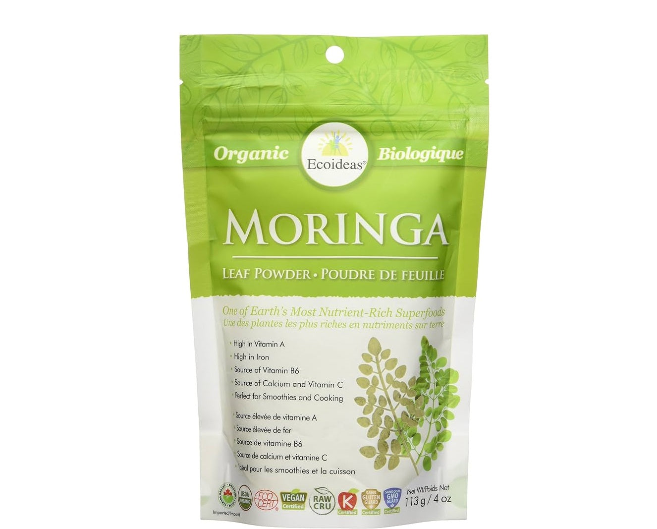 Organic Moringa Powder
