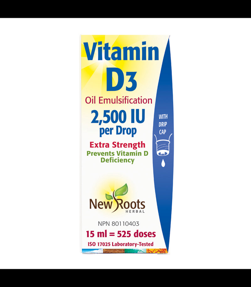 Vitamin D3 2500 IU Drops