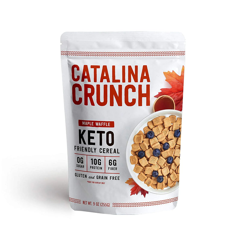 Keto Friendly Maple Waffle Cereal