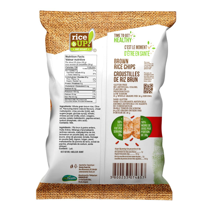 Sour Cream and Onion Brown Rice Chips