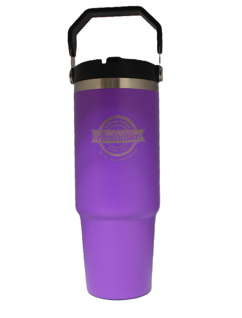 Stainless Steel Insulated Mug - Purple