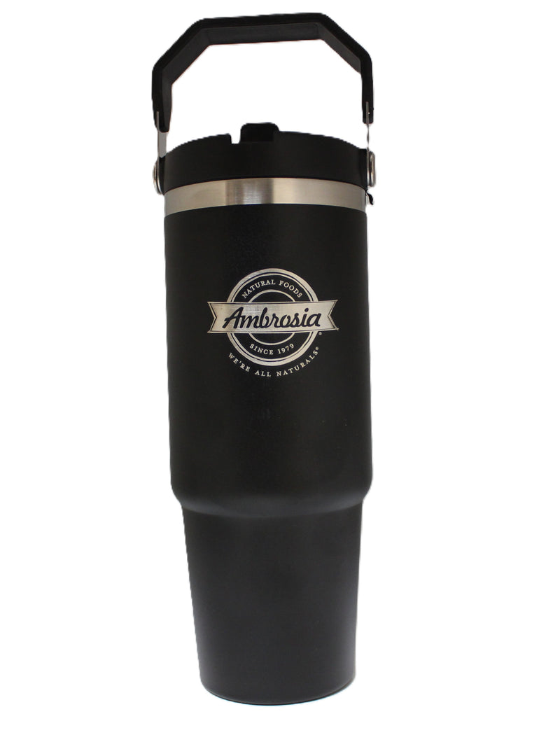 Stainless Steel Insulated Mug - Black