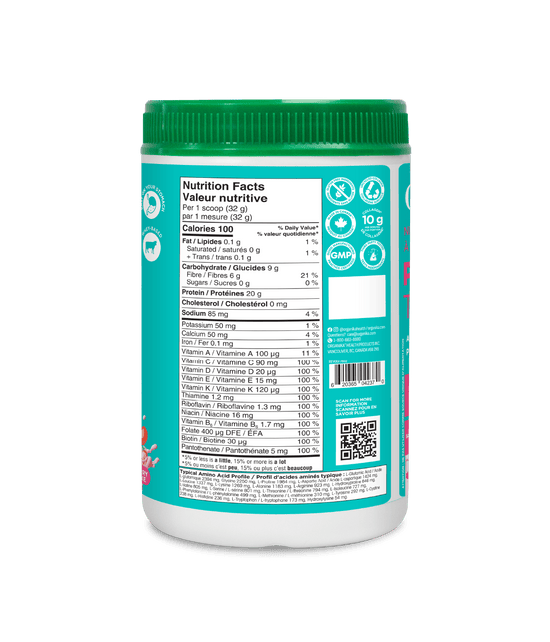 Organika Strawberry Shortcake Whey-Based All-in-One Protein