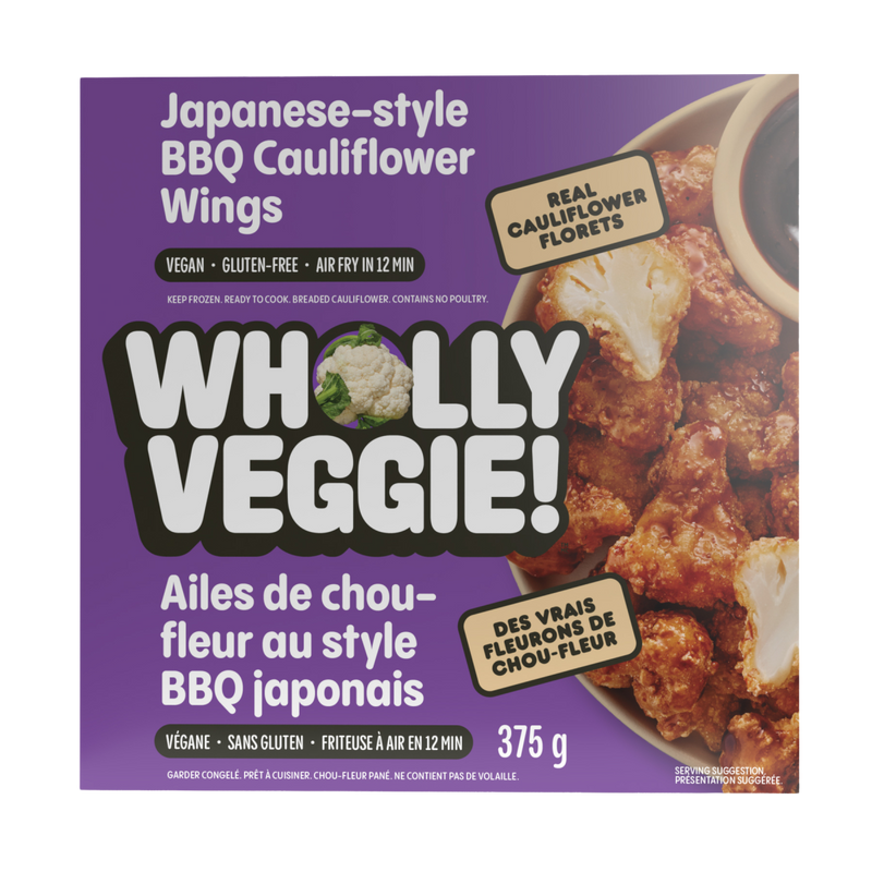 Japanese-style BBQ Cauliflower Wings