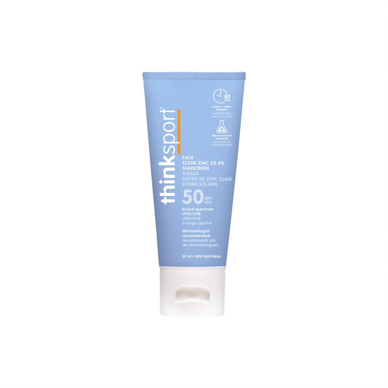 SPF50 Clear Zinc Active Face Sunscreen